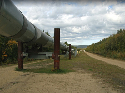 Überwachung von Ölpipelines